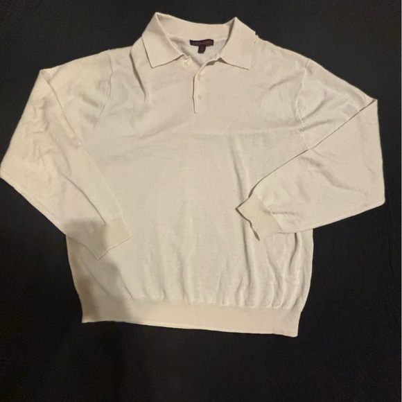 !! 3 pc bundle DEAL !! super soft LINEA UOMO brown, red, white SWEATERS size XXL - Picture 6 of 12